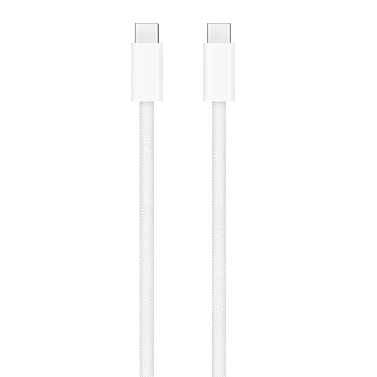 USB-C kabel med snabbladdning 2m vit