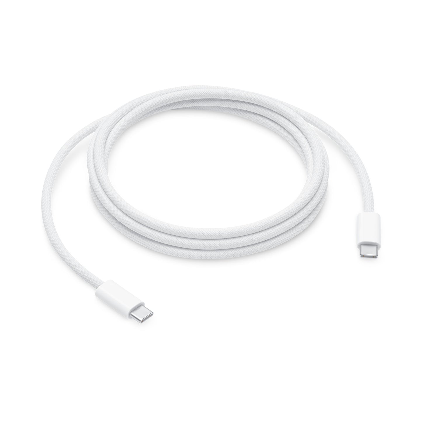 USB-C kabel med snabbladdning 2m vit
