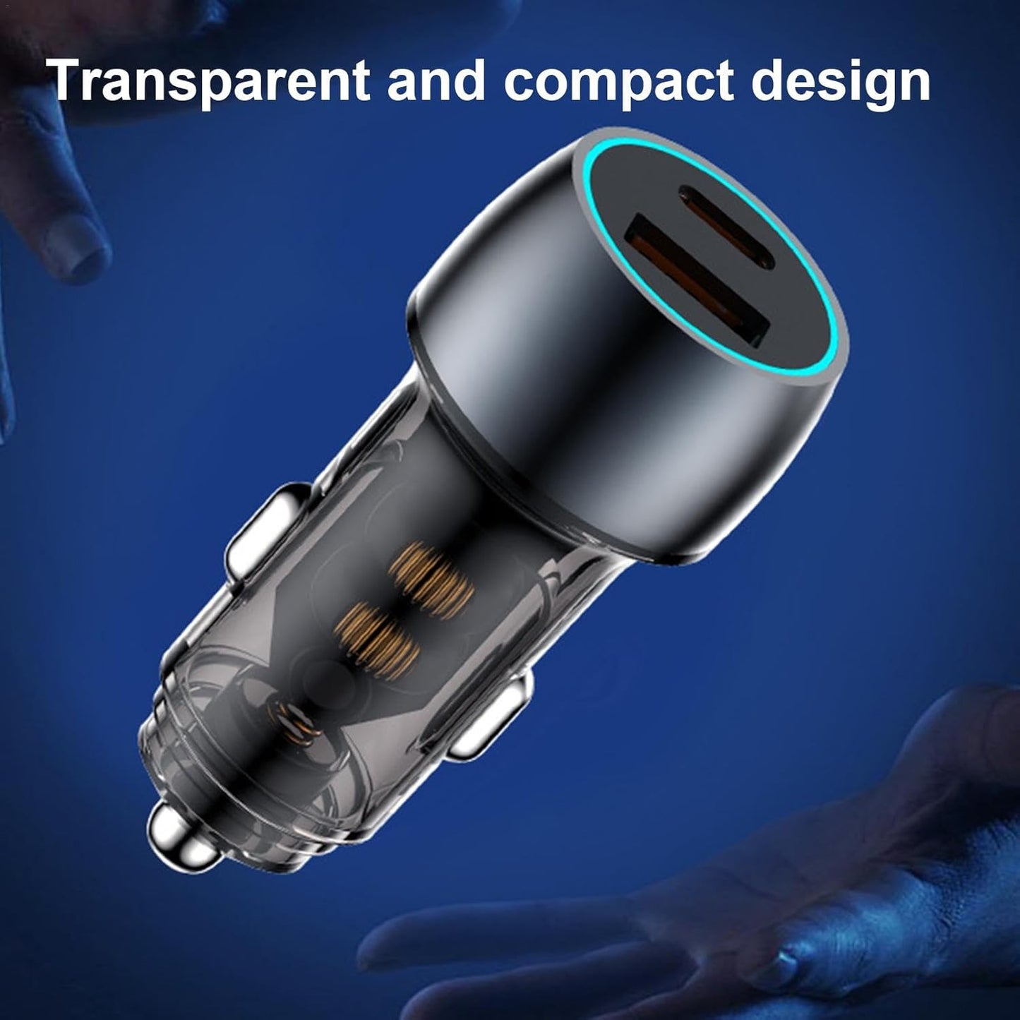 Car Charger 48W Laddare med USB-C & USB-A